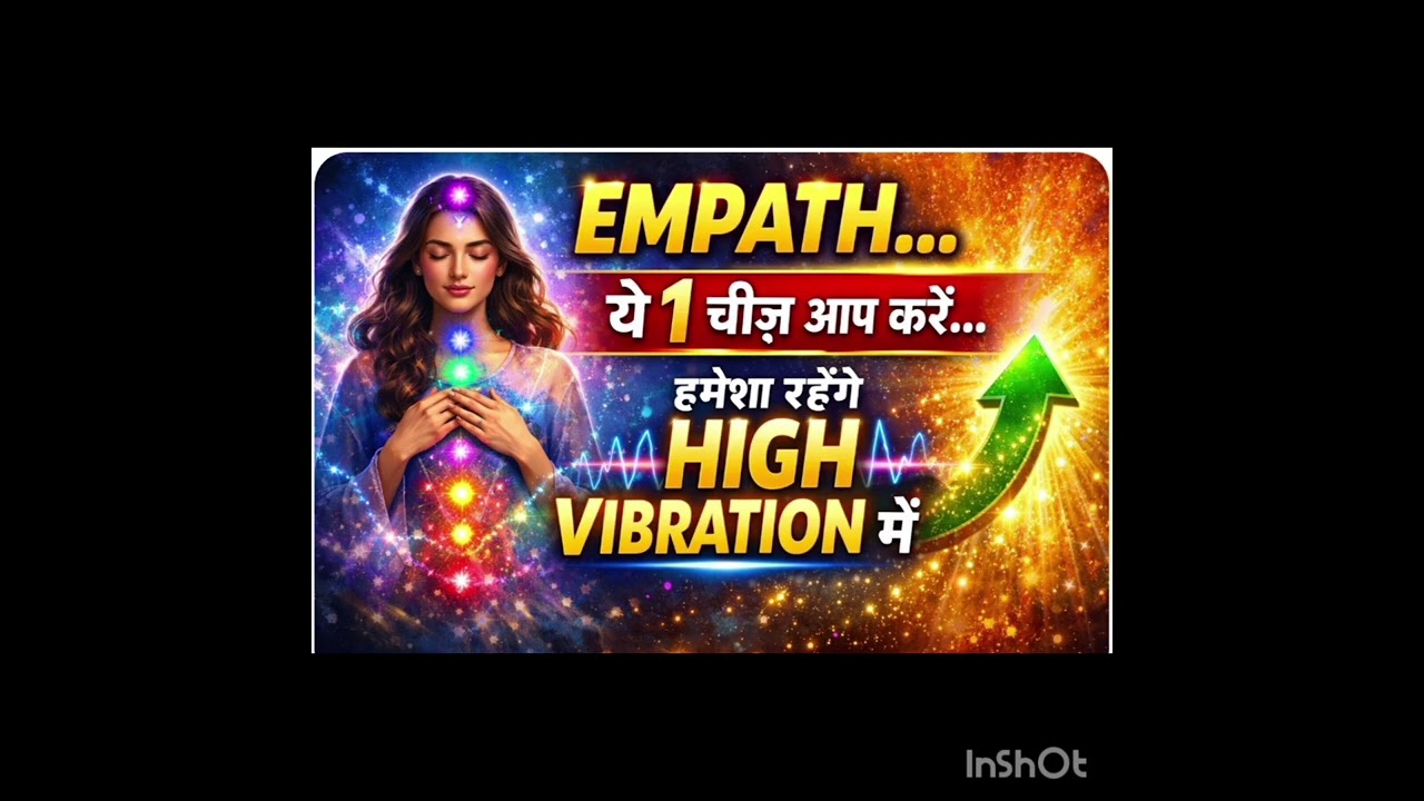 Empaths.....इस 1 तरफ ध्यान दे.....और आप High vibration मे आ जाओगे 🔯