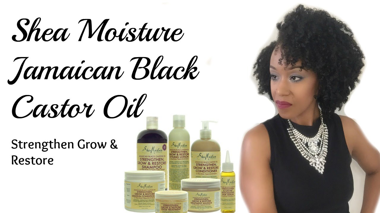 Shea Moisture Jamaican Black Castor Oil Line
