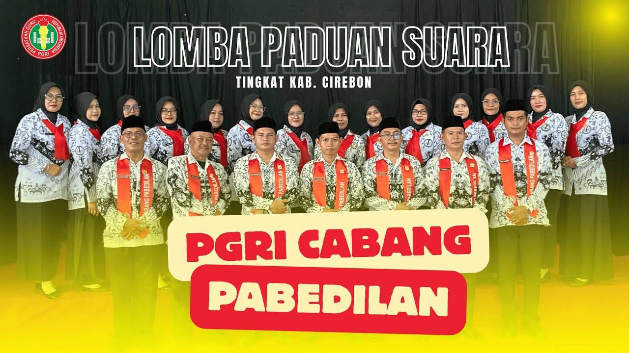 Paduan Suara PGRI Cabang Pabedilan Kabupaten Cirebon