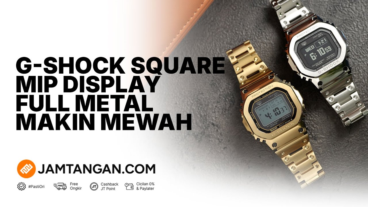 1 G-Shock Untuk Seumur Hidup! Review G-Shock Full Metal GMW-BZ5000 dengan MIP Display