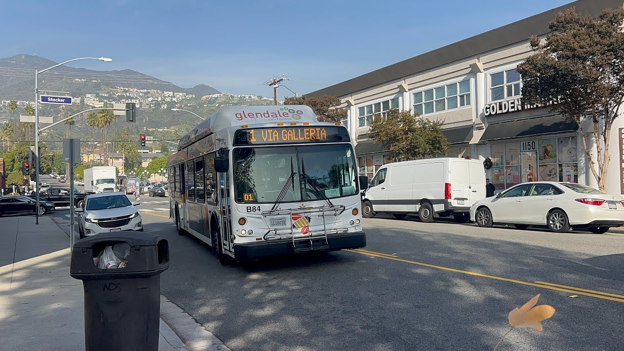Glendale Beeline 2013 New Flyer C40LFR B84. 