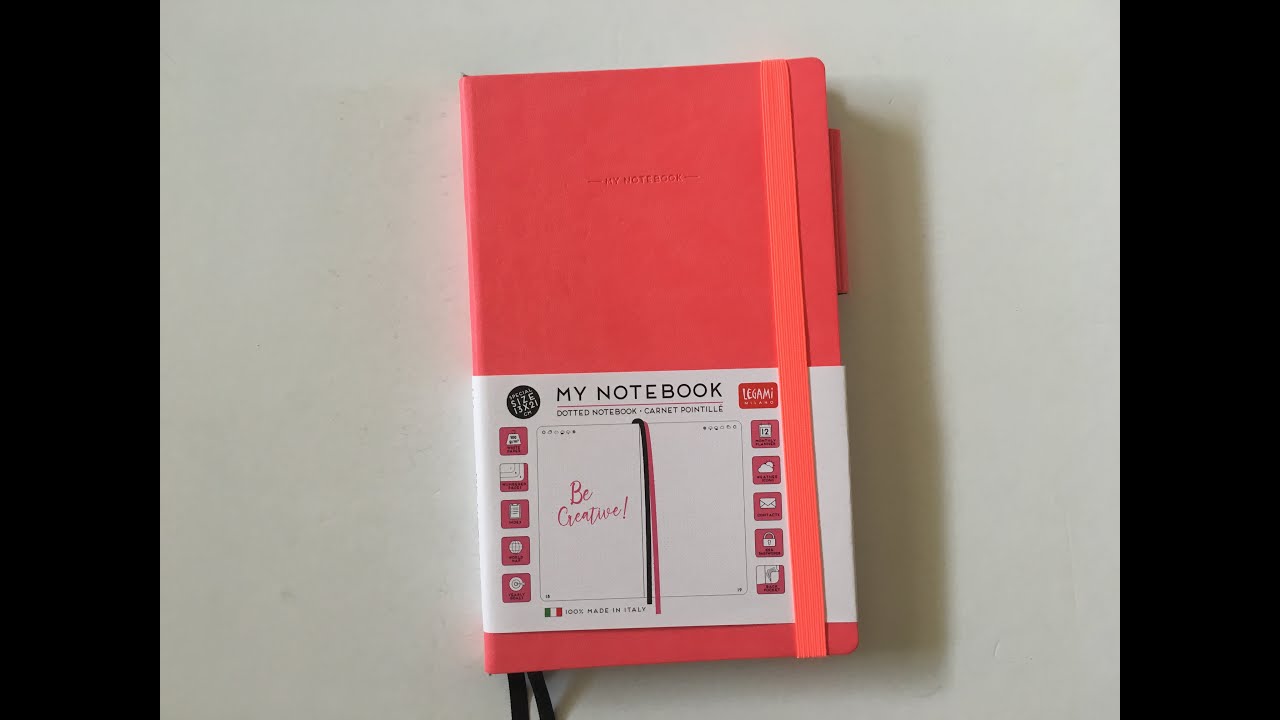 Legami My Notebook Review - Dot Grid (Including Pen Test)