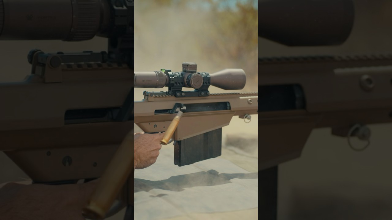 50cal Chaos ASMR - Barrett #50bmg #asmr #sniper #pewpew