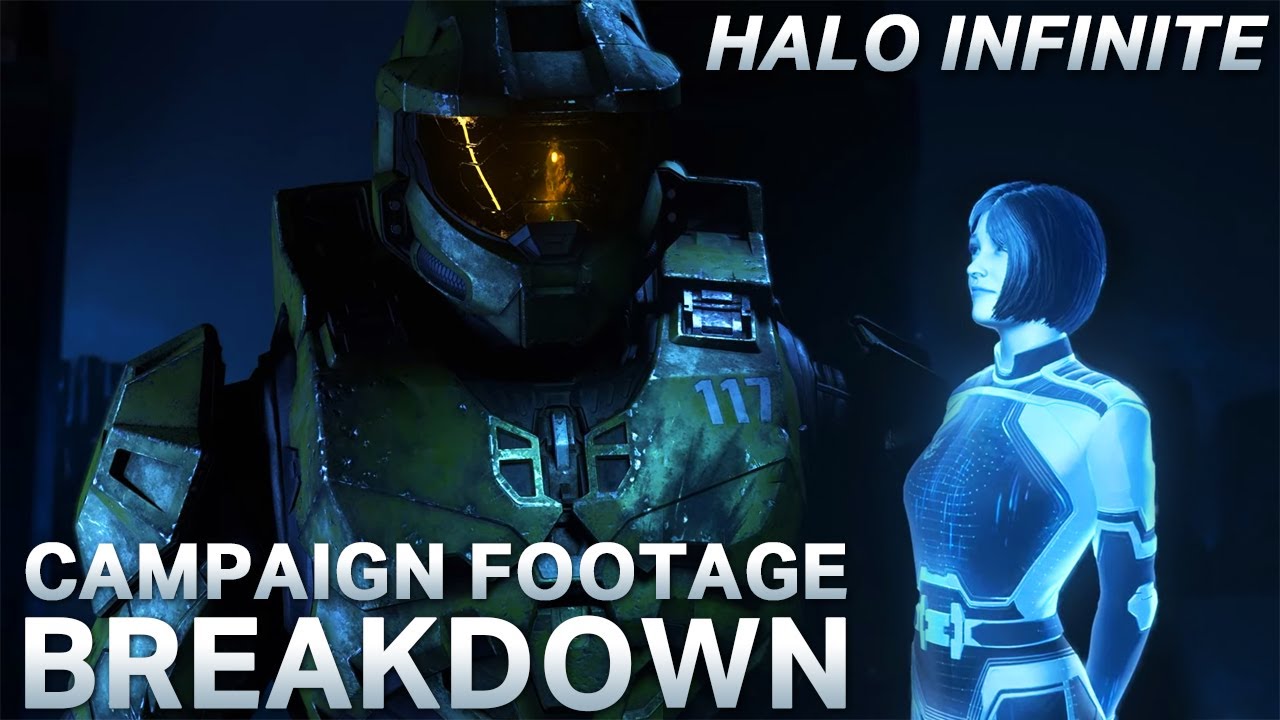 Halo Infinite New Campaign Trailer Breakdown | Better Visuals, New Cortana, and More!