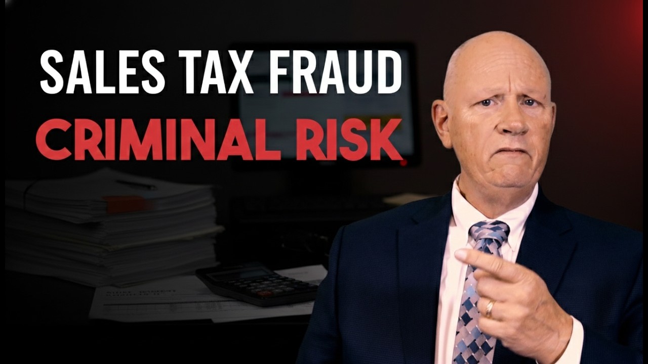 California Sales Tax Fraud Penalties and Criminal Sales Tax Investigation Risk
