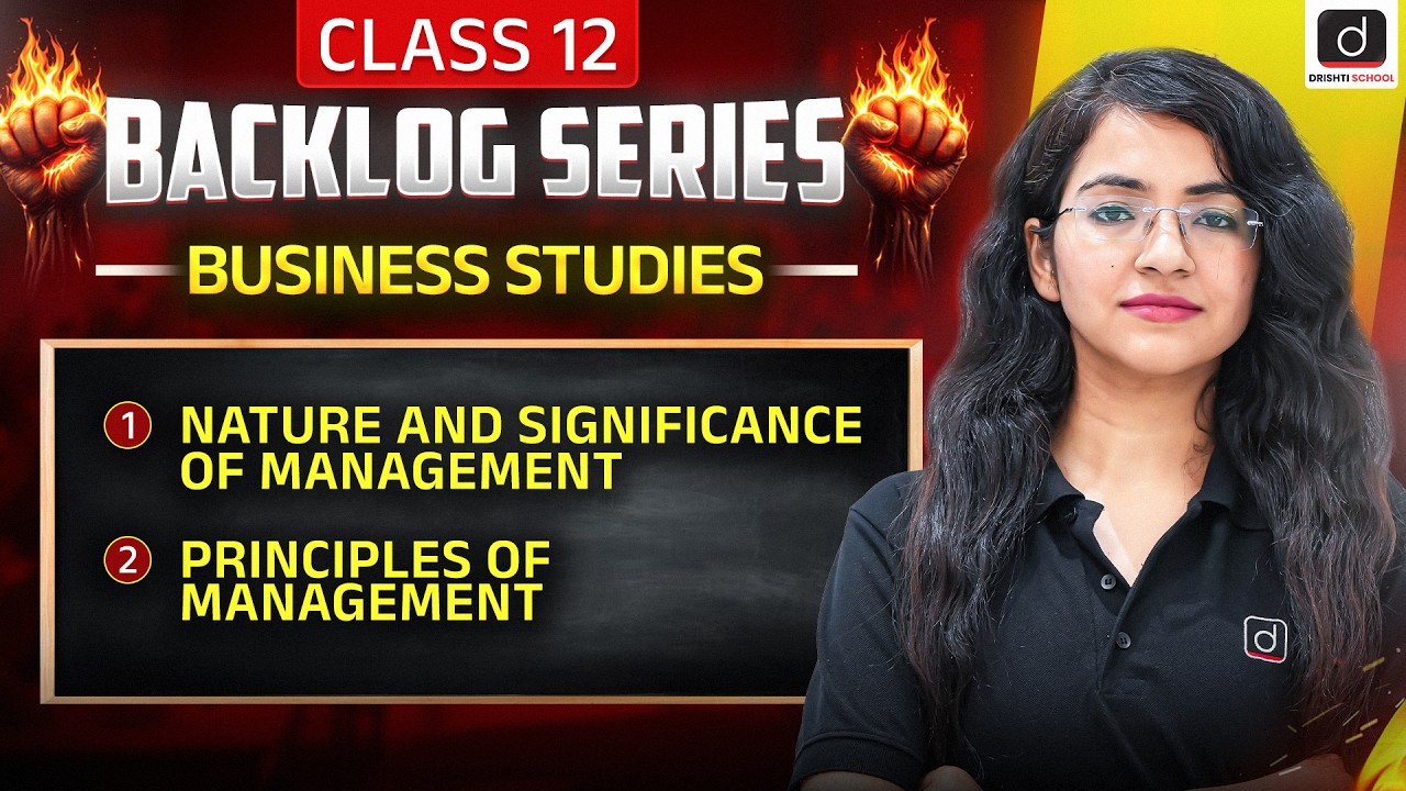 Class 12 Business Studies Revision | Complete Backlog Series | CBSE 2026-27
