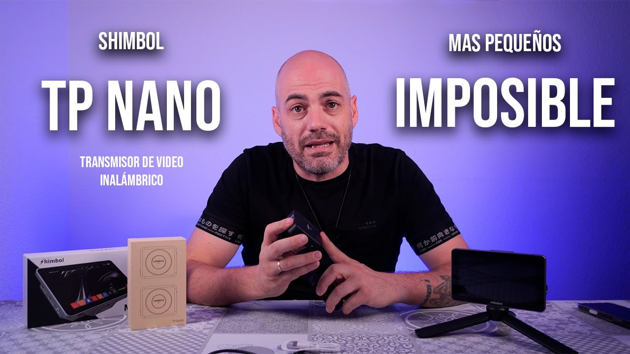 Shimbol TP Nano: ¡El Transmisor de Vídeo MÁS Compacto y Versátil!