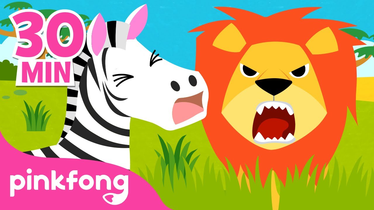Hakuna Matata y más canciones de animales | +Recopilación | Pinkfong Canciones Infantiles
