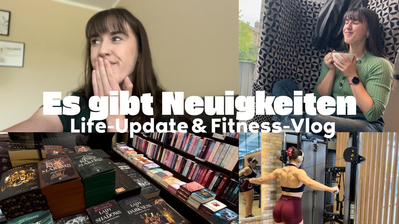 Es wird spannend! Life-Update & Fitness-Vlog 📖🏋🏽‍♀️✨🏃🏽‍♀️☀️