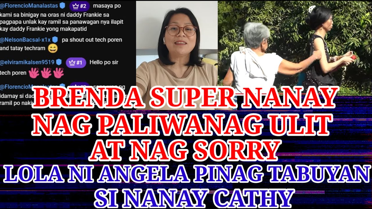 LOLA NI ANGELA PINAG TABUYAN SI NANAY CATHY? BSN NAG PALIWANAG AT NAG SORRY