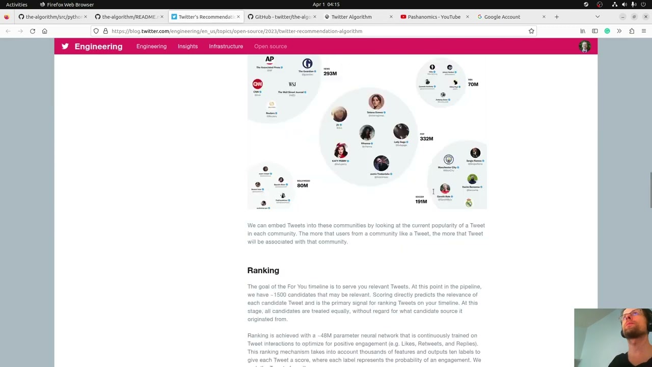Twitter algorithm review Part 4 - post heavy ranker and recommendations [OLD]