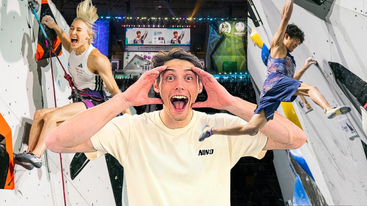 J’ai travaillé sur les Championnats du Monde d’Escalade