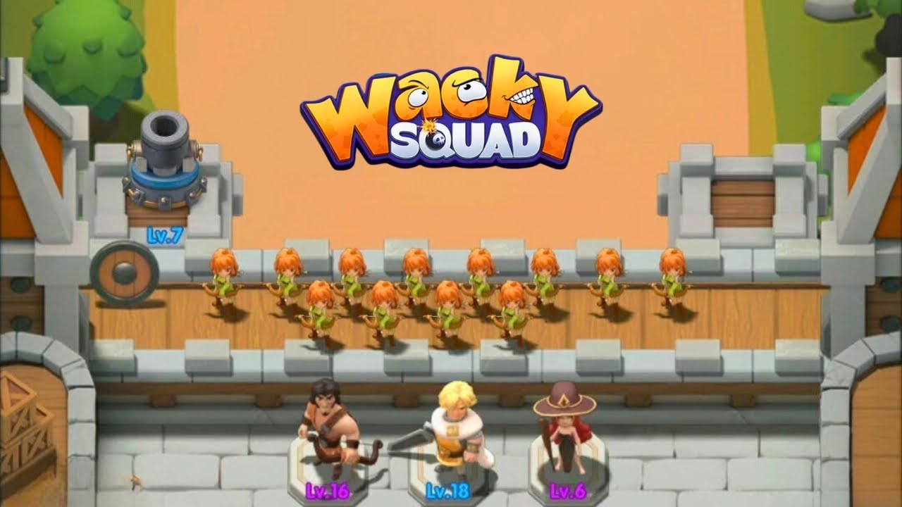 Wacky Squad Gameplay Walkthrough Tutorial - Android