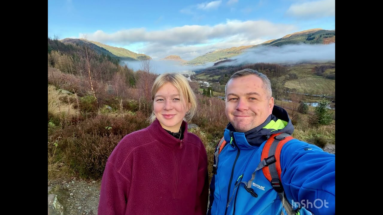 Ben ledi with my daughter Katie 💙🏔️@LKmountain 