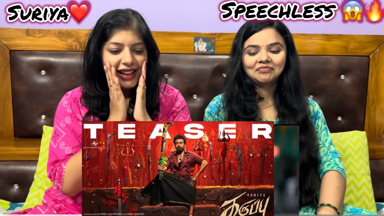 Karuppu (Tamil) Teaser Reaction | Suriya | Trisha | RJB | Sai Abhyankkar | Vibe Check