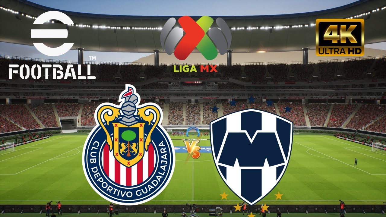 eFootball 2025 - Chivas de Guadalajara vs CF Monterrey | Liga MX 2024 [4K-60]