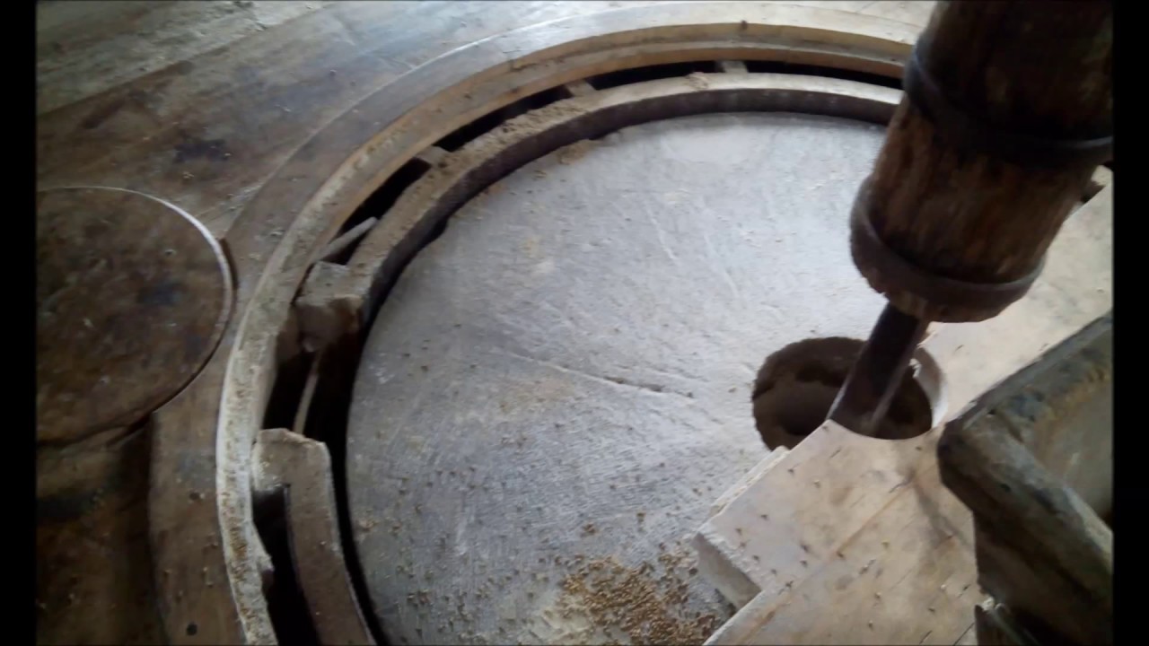 Pelmolen Het Prinsenhof bij veel wind