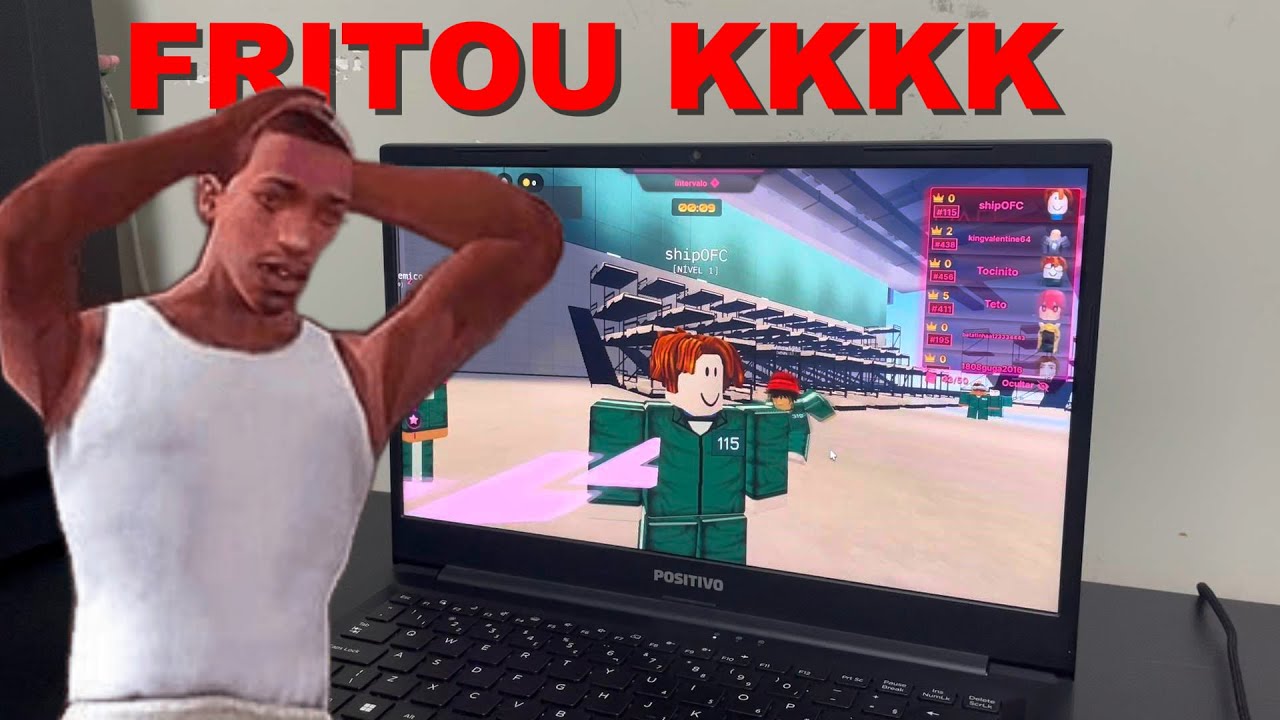Será que um notebook da Positivo roda Roblox? 😂