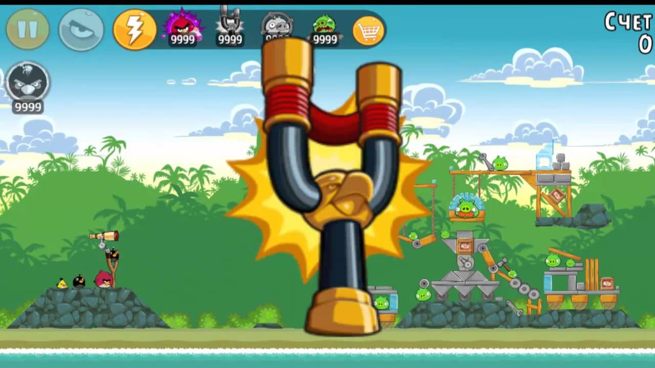 Angry Birds Classic Flock Favorites All levels