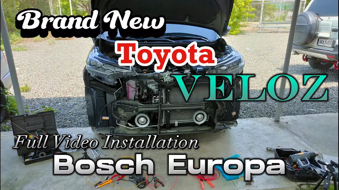Brand New Toyota Veloz, Bosch Europa Full Video Installation