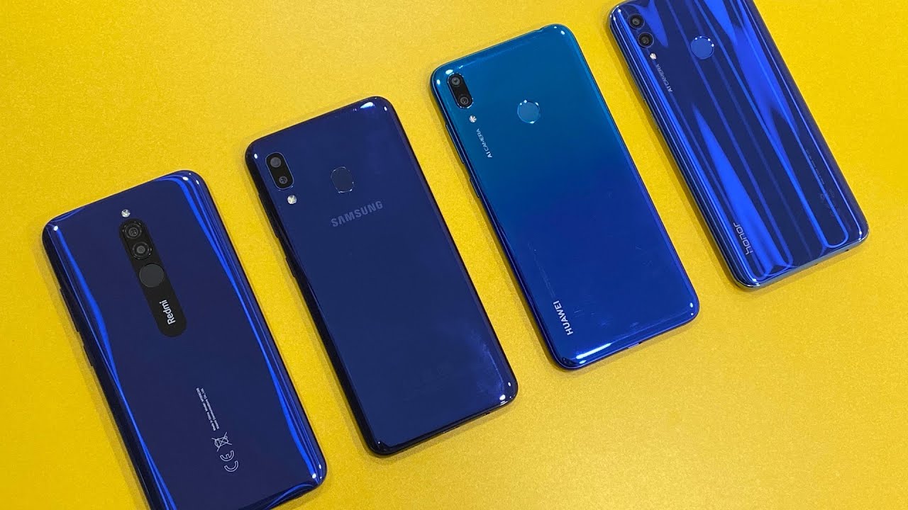 $200 gacha bo'lgan smartfonlar: Redmi 8, Galaxy A20, Honor 10 lite, Huawei Y7 Prime! BATTLE!