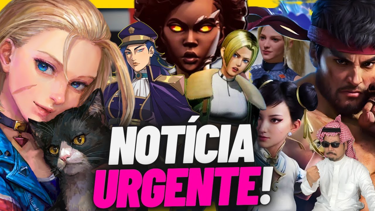 Mudanças em SF6! Harada largou Tekken! VF fez POLÊMICA! MK1 vivo? Season 2 de FF! 2XKO no PS5 e mais