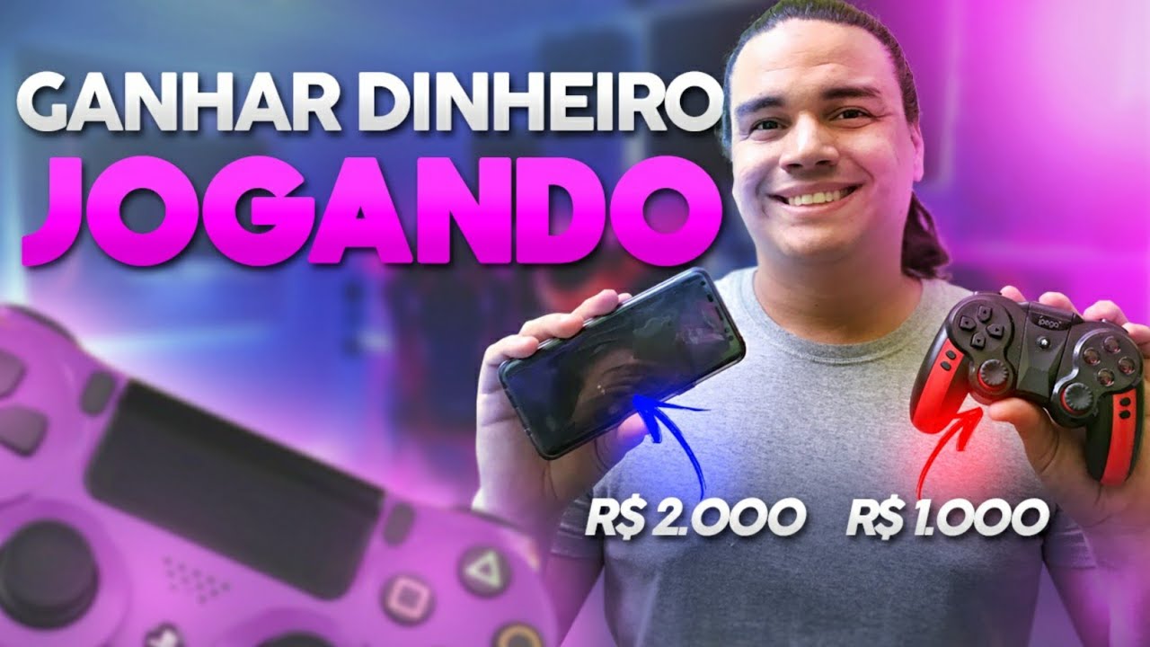 Como GANHAR DINHEIRO jogando pelo CELULAR, VIDEO GAME ou PC