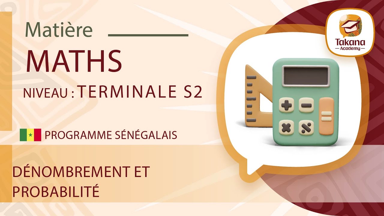 Maths ||  Dénombrement et probabilité || Terminale S2