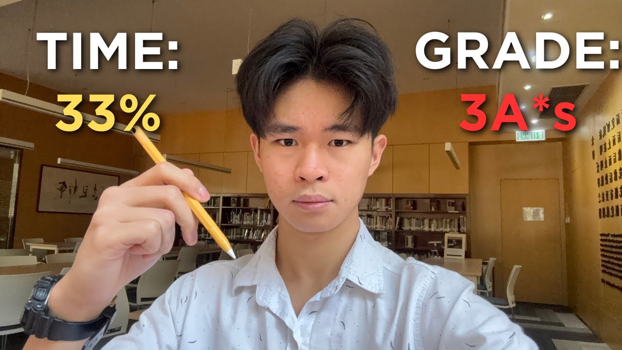 How I Studied 3x Faster And Got 3A*s In My A-Level Exams