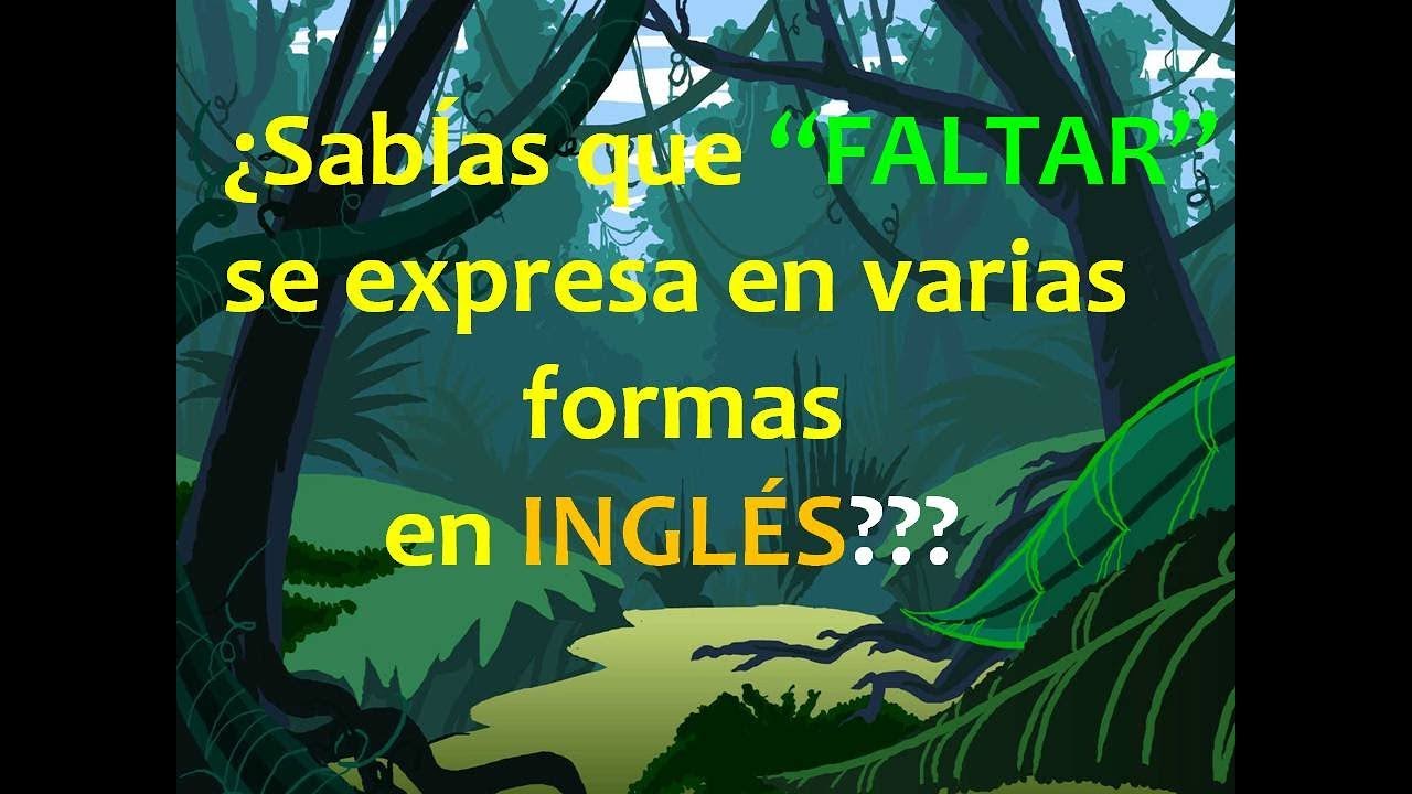 Inglés Americano - El Verbo 
