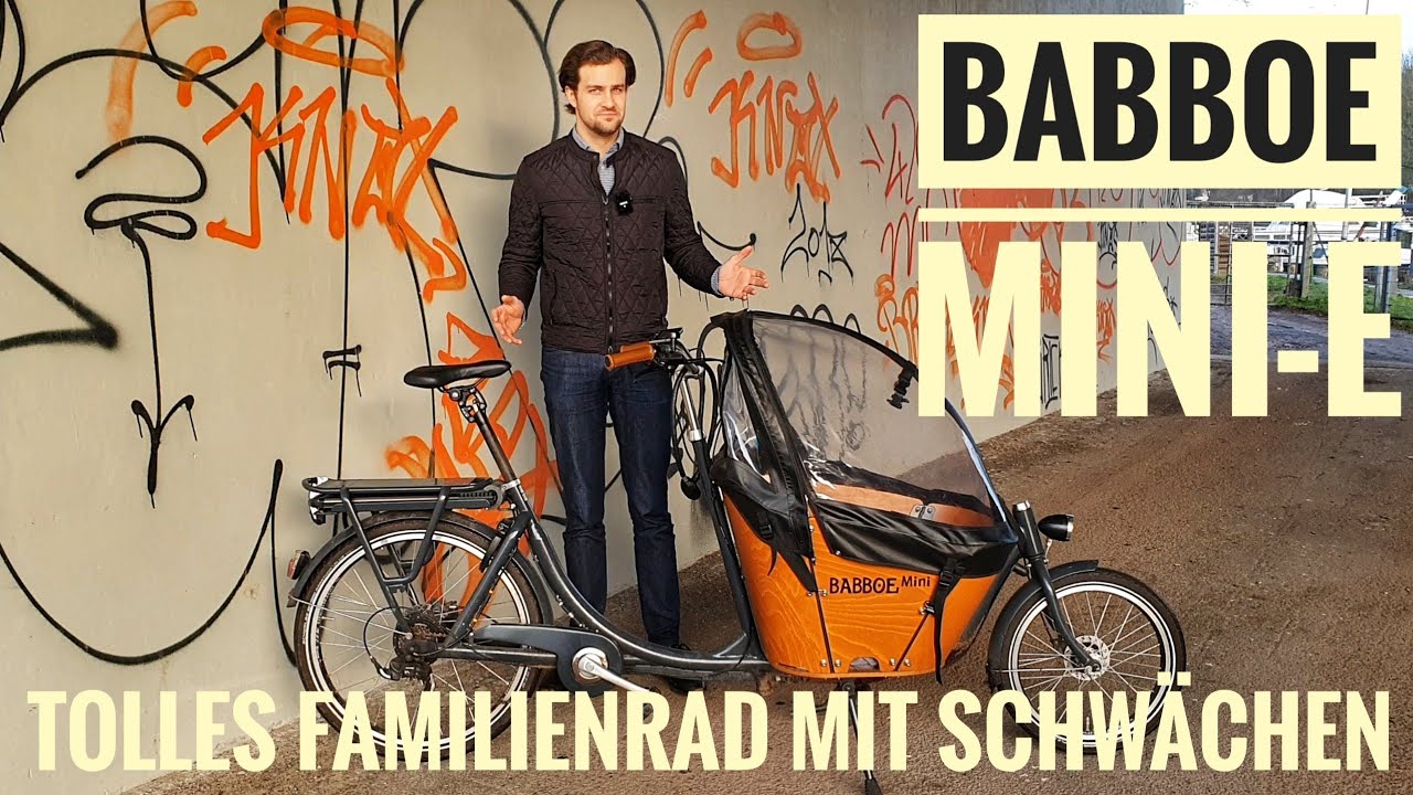 Babboe Mini E - günstiges Elektro-Cargobike im Test. Nur billig, oder auch gut?
