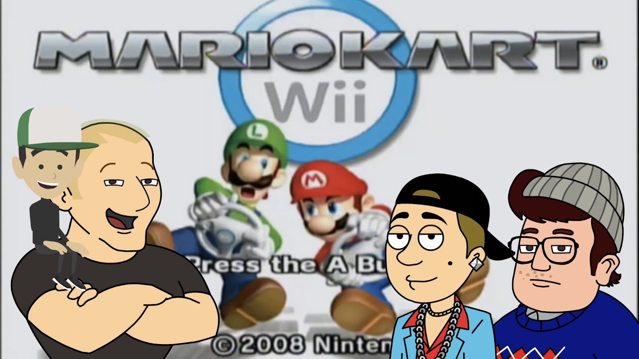 Childish Dad Plays Mario Kart Wii (FULL SERIES)