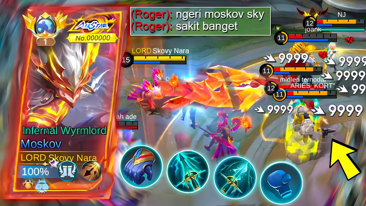 BUILD MOSKOV YANG SERING DIREMEHKAN, PADAHAL SAKIT DAN BISA GENDONG TIM DENGAN MUDAH ~ MLBB