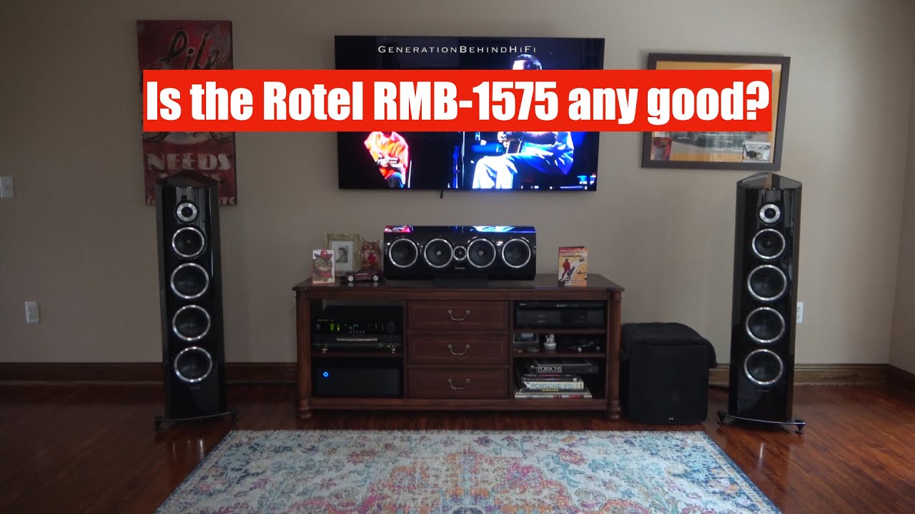 Обзор усилителя для домашнего кинотеатра Rotel RMB-1575 класса D