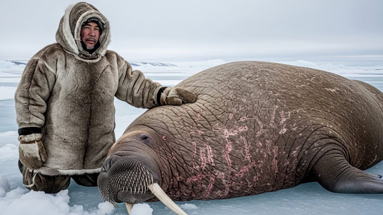 Inuit vs. a 2,000-Kilogram Walrus — a Hunt Where No One Celebrates Victory