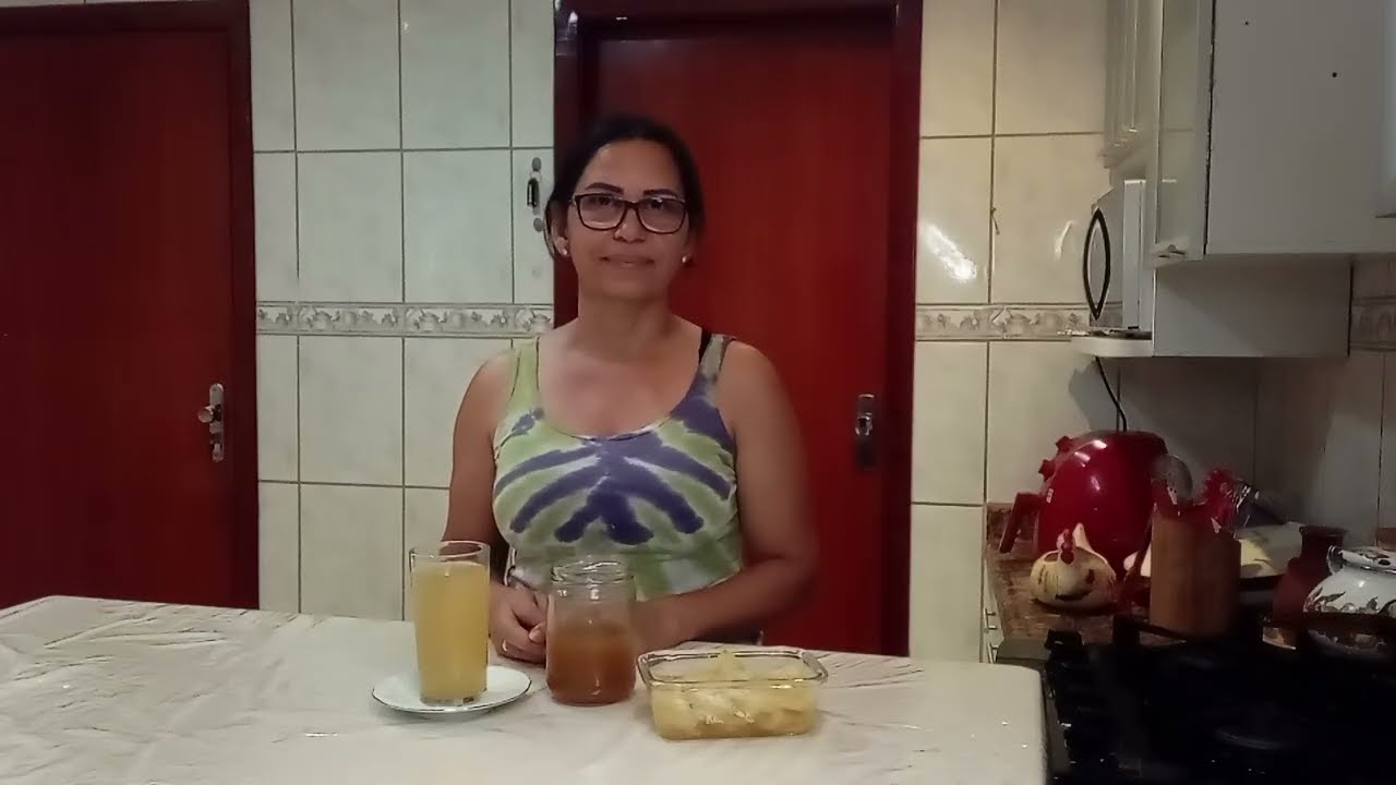 3 Receitas Com 1 Abacaxi-Xarope expectorante+Chá+Doce sem Açúcar 