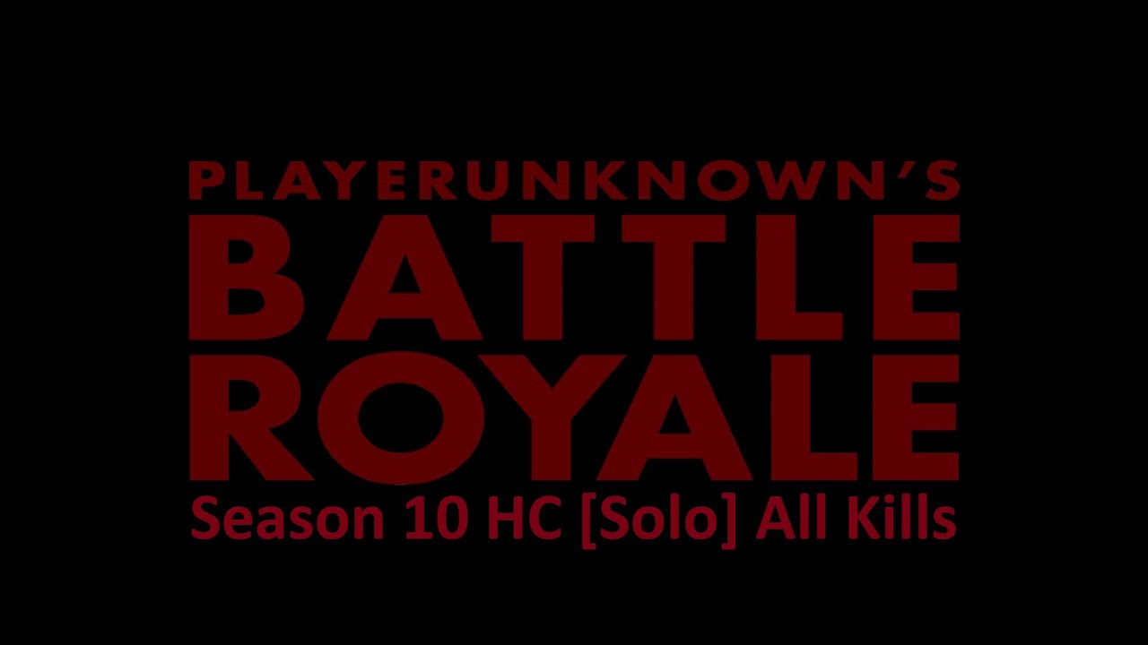 Season 10 HC (solo) All Kills