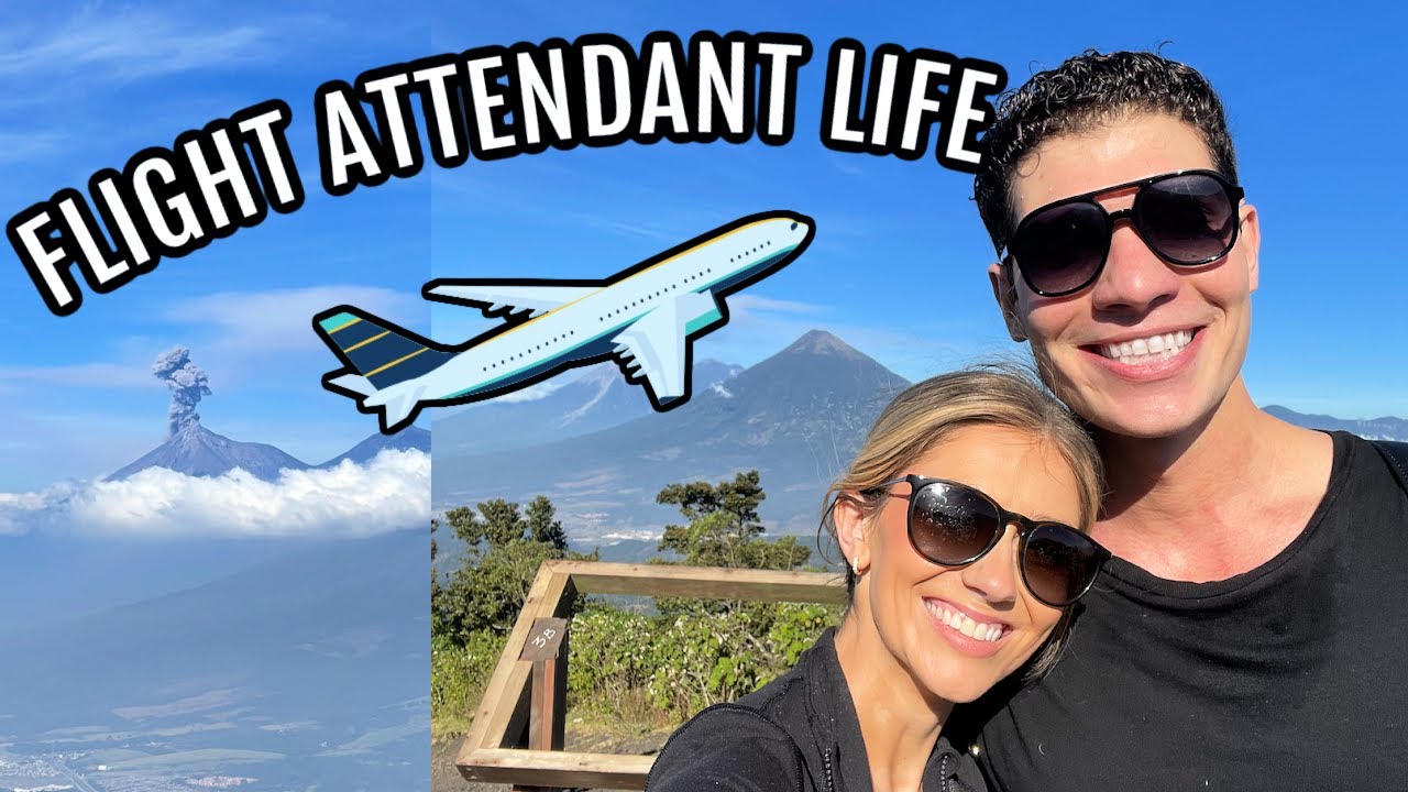 BRINGING MY HUSBAND TO WORK WITH ME // FLIGHT ATTENDANT LIFE