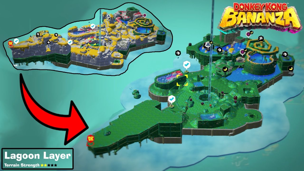I Destroyed The ENTIRE First Level In Donkey Kong Bananza!