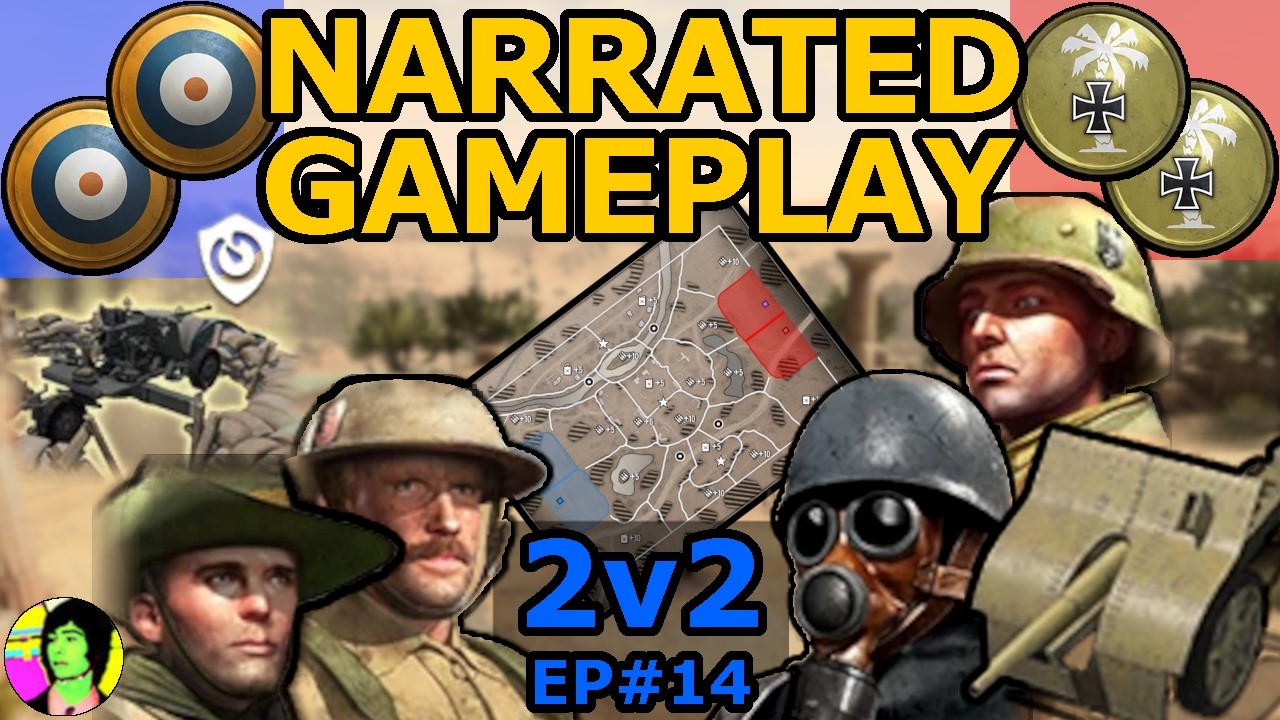 CoH3 | Salvaging Bofors | Narrated Gameplay 2v2 British Forces | EP#14