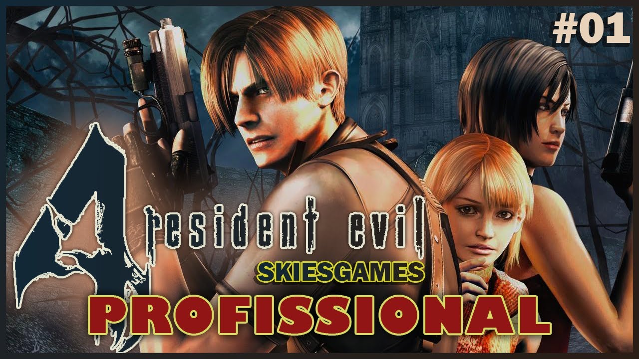 RE4: MODO PROFISSIONAL COM LEON! SERÁ QUE VAI DAR BOM? AO VIVO! #livestream 01 #re4 #residentevil4