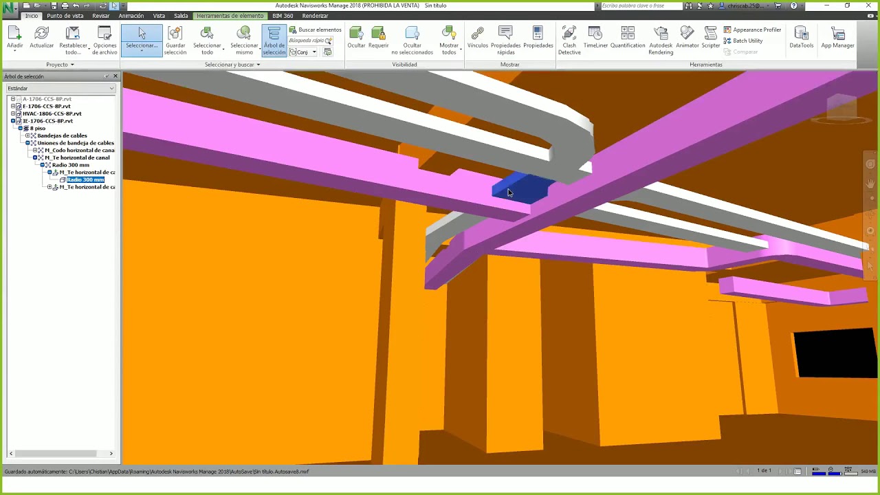 Cómo vincular Revit y Navisworks