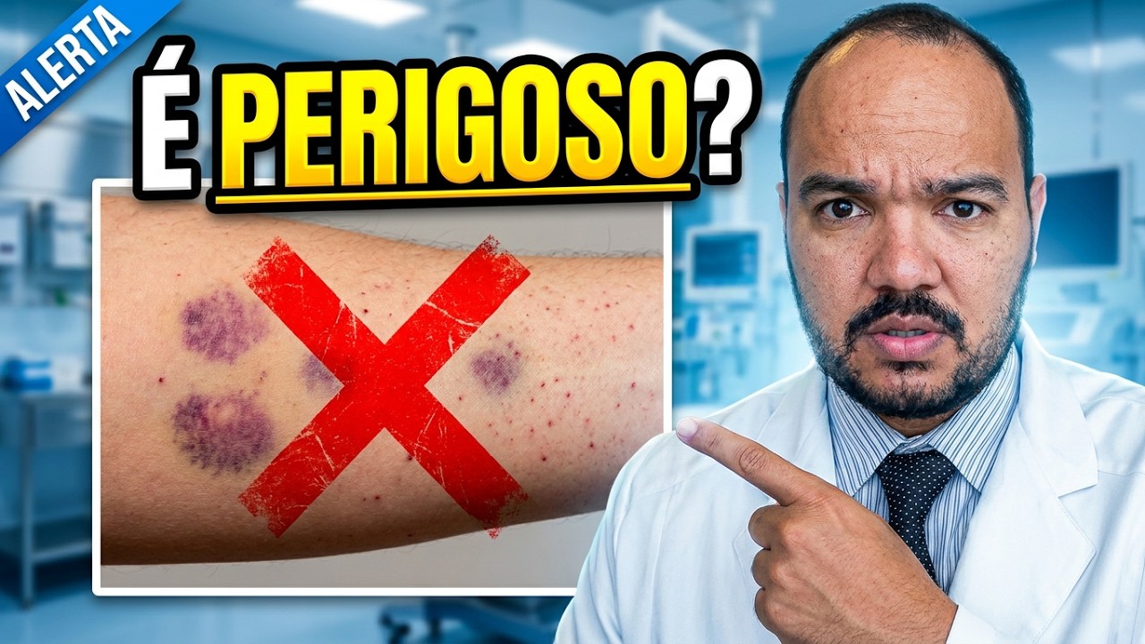 Manchas roxas no corpo: O que &eacute;? Quais as causas? Devo me preocupar?