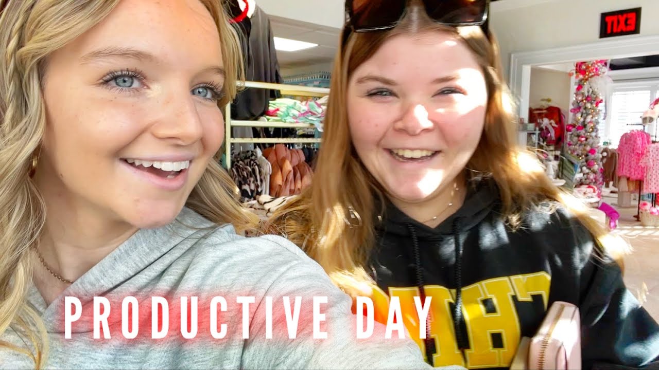 PRODUCTIVE DAY IN MY LIFE | Bryleigh Anne