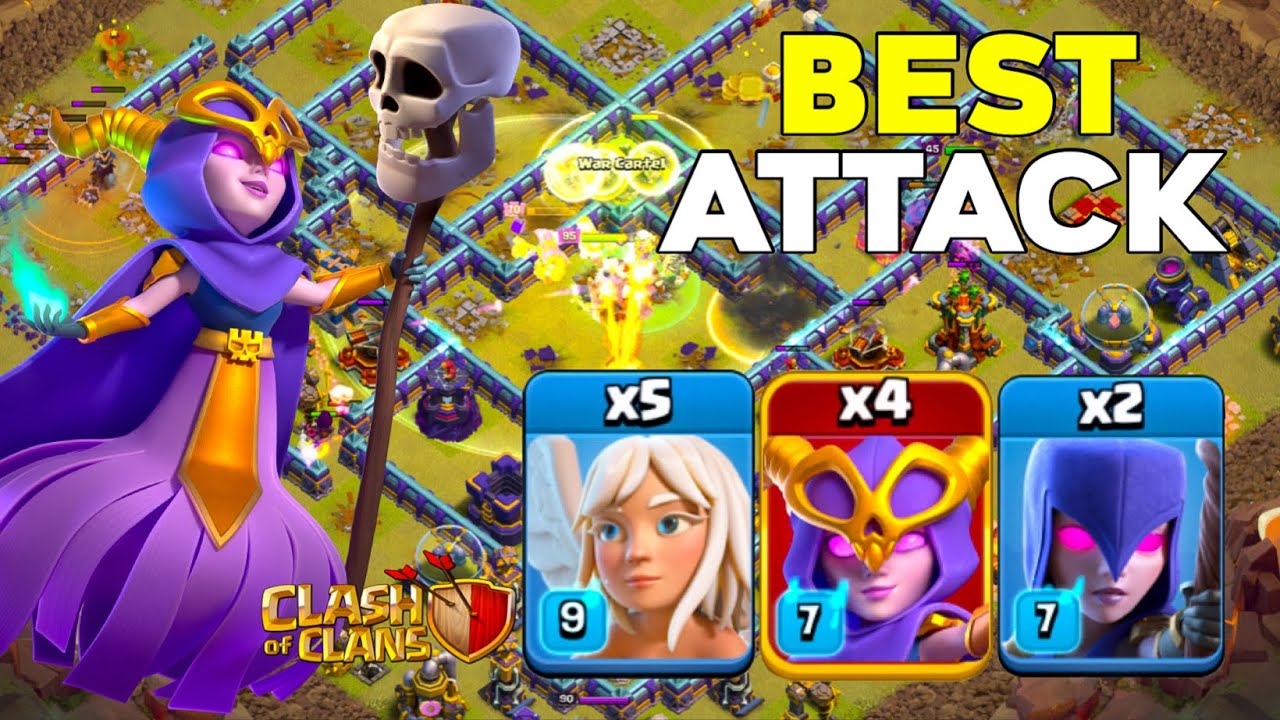 Best Super Witch TH16 Legend League Attacks! Clash of Clans