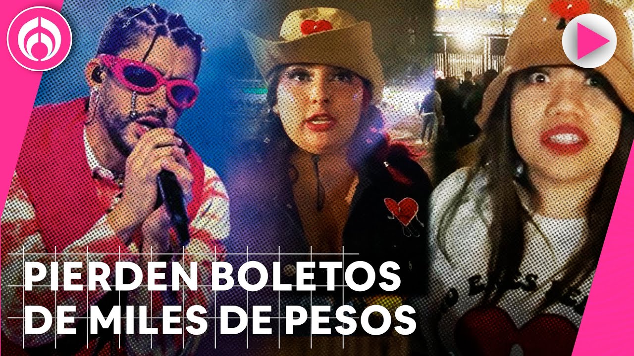Fans de Bad Bunny cuentan cómo les cancelaron y clonaron boletos de Ticketmaster