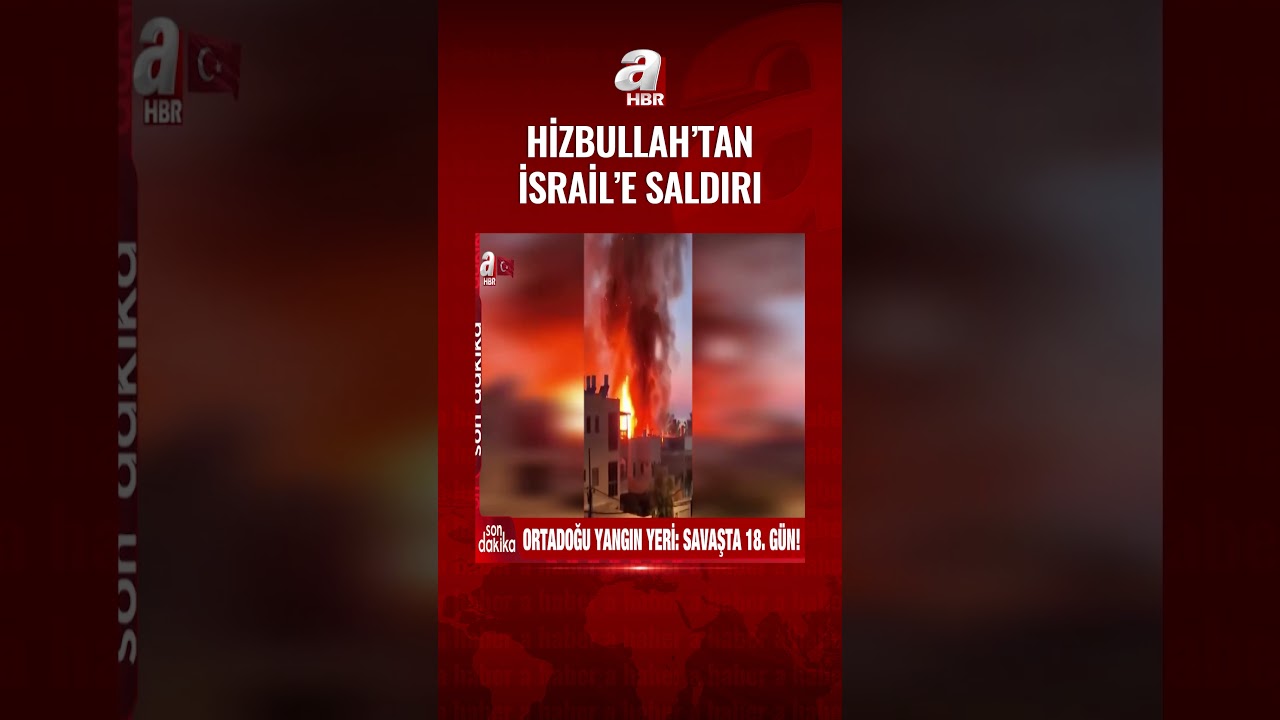 Demir Kubbe engelleyemedi! İsrail'in Nehariya kentine misilleme | A Haber