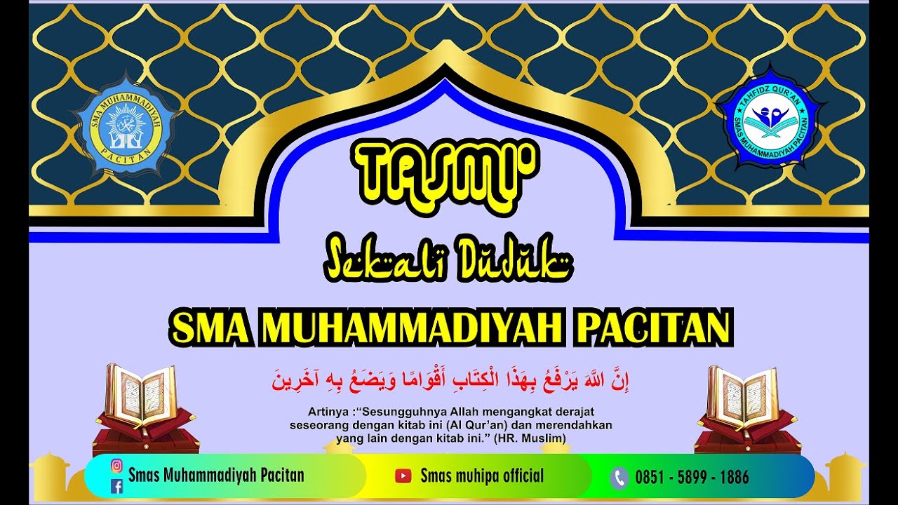 (LIVE) Tasmi' Sekali Duduk #3 SMA Muhammadiyah Pacitan, Devi Eva Susilowati dan Ridho Ardiansyah