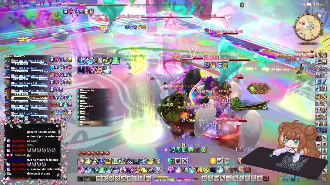FFXIV - The Arcadion - AAC Cruiserweight - Sugar Riot Savage (M6S) - SCH POV - week 1