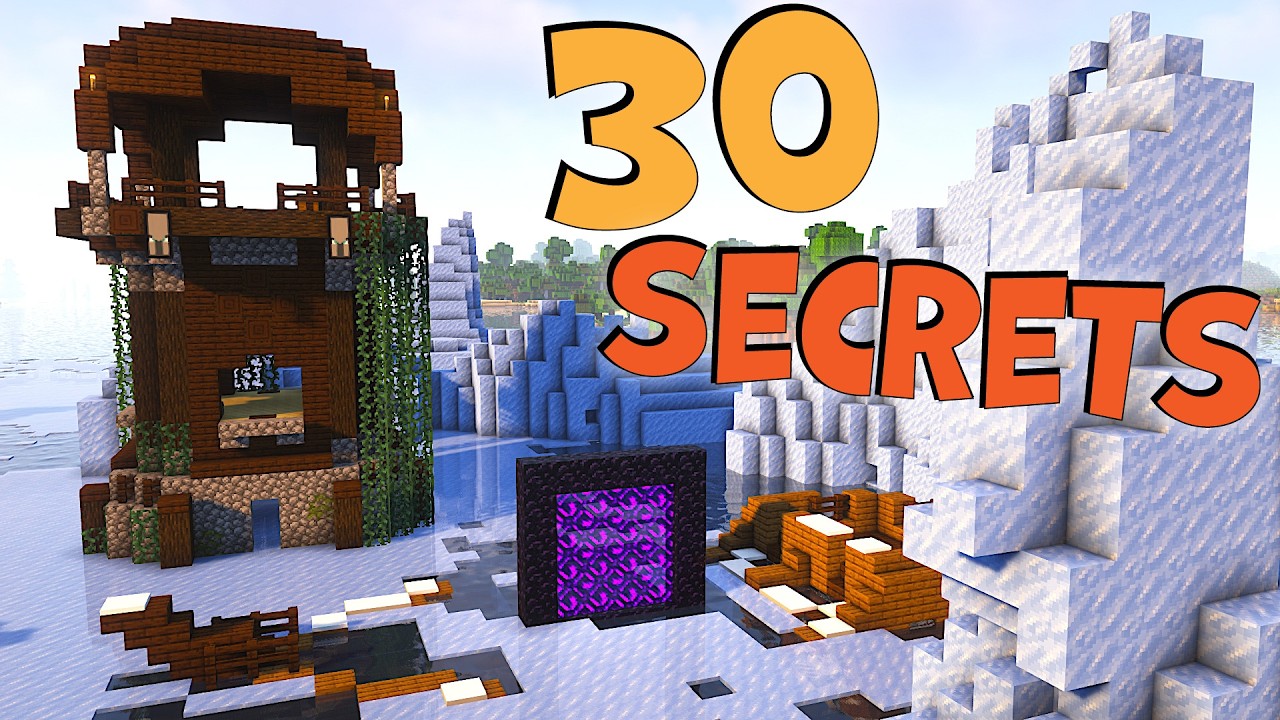 30 Hidden Minecraft Secrets You&rsquo;ve NEVER Heard Of